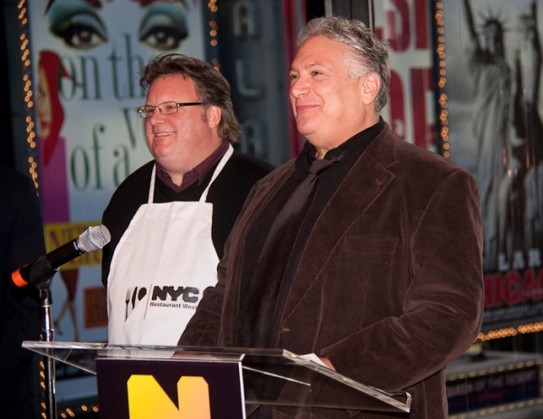 David Burke and Harvey Fierstein Photo
