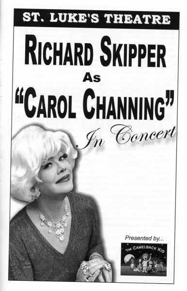 Richard Skipper as "Carol Channing" Photo
