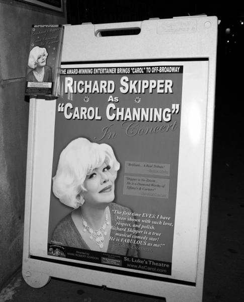 Photo Coverage: Richard Skipper as 'Carol Channing' in Performance Image