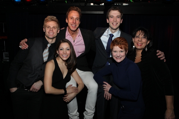 Tommy Walker, Christina Bianco, Michael West, John Walton West, Amy Griffin and Chris Photo