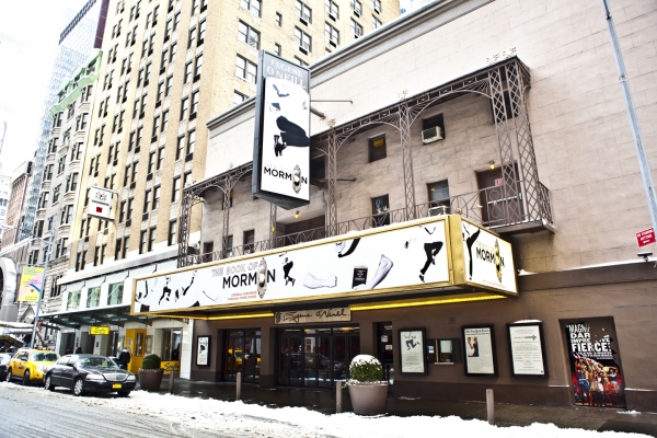 Photo Coverage: UP ON THE MARQUEE: THE BOOK OF MORMON! Image