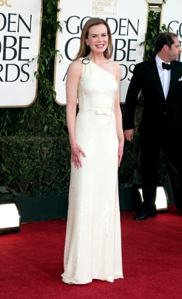 Nicole Kidman pictured at the 68th Annual Golden Globe Awards held at The Beverly Hil Photo