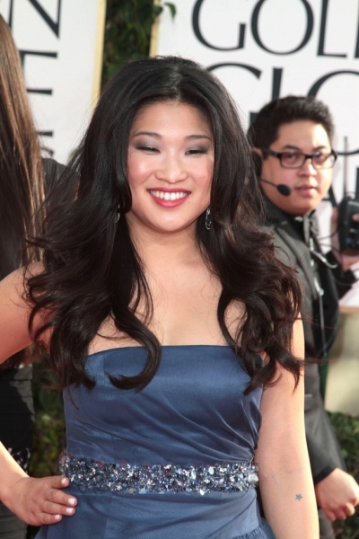 Jenna Ushkowitz  pictured at the 68th Annual Golden Globe Awards held at The Beverly  Photo