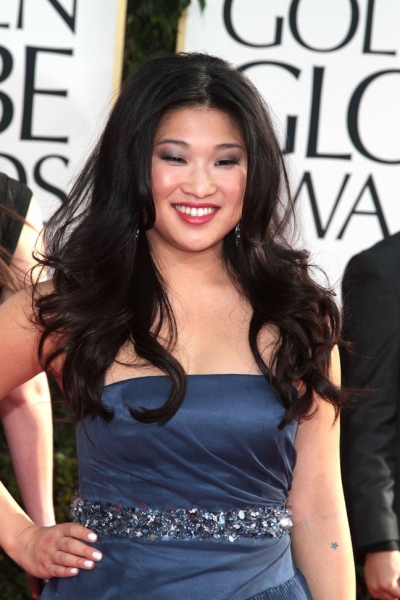 Jenna Ushkowitz  pictured at the 68th Annual Golden Globe Awards held at The Beverly  Photo