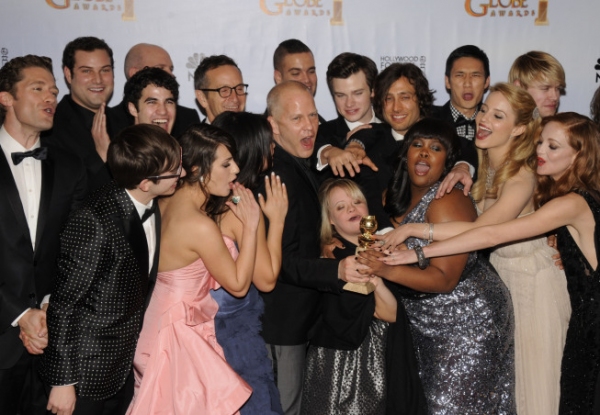 Photo Coverage: GLEE Celebrates Golden Globes Wins Image