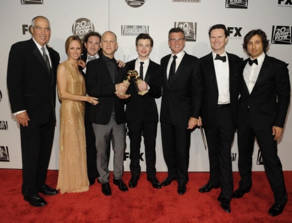 Photo Coverage: GLEE Celebrates Golden Globes Wins 
