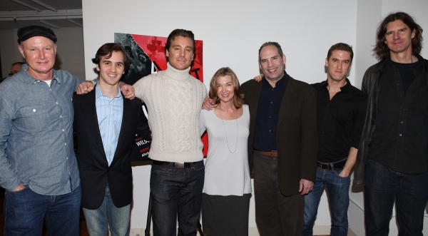 Playwright David Hay, Producer Andy Sandberg, Michael T. Weiss, Donna Bullock, Daniel Photo