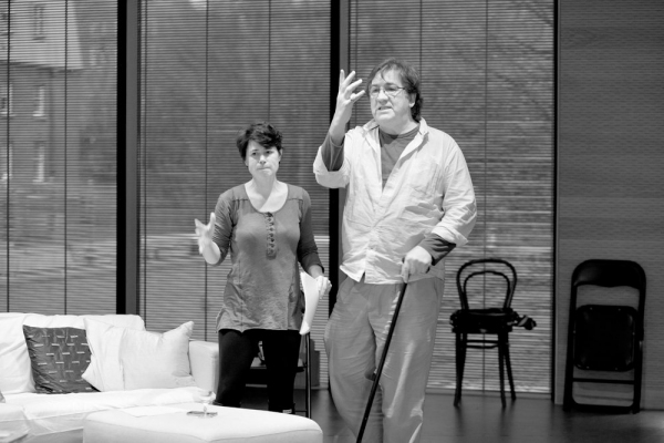 Photo Flash: Tierney et al. Rehearse GOD OF CARNAGE at Ireland's Gate Theatre Image