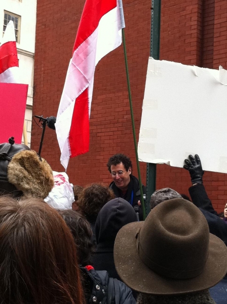Photo Flash: Public Theater Hosts Belarus Free Theatre Rally Image