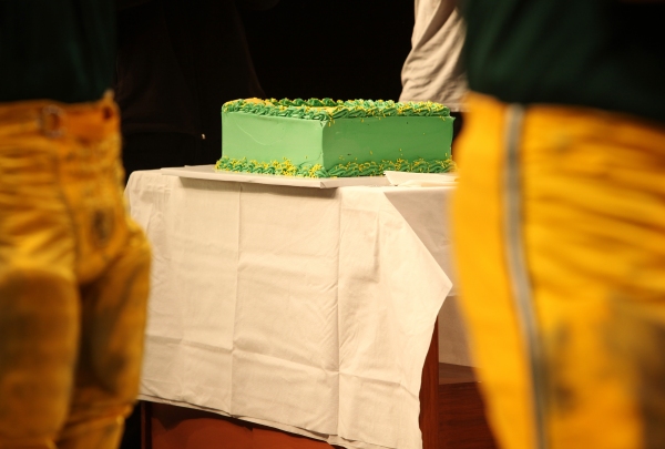 Photo Coverage: LOMBARDI Celebrates 100th Performance on Broadway Image