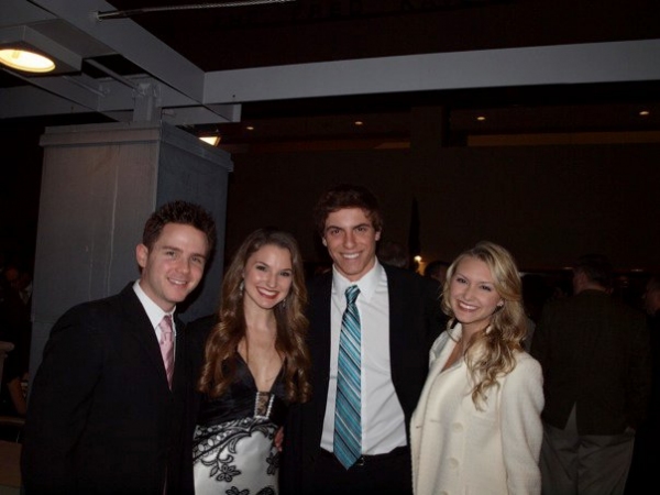 Dane Biren, Melissa Mitchell, Derek Klena, Elycia Scriven Photo