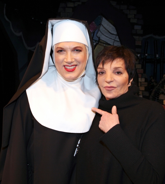 Liza Minnelli visits Charles Busch & the cast of 'The Divine Sister' at the SoHo Play Photo