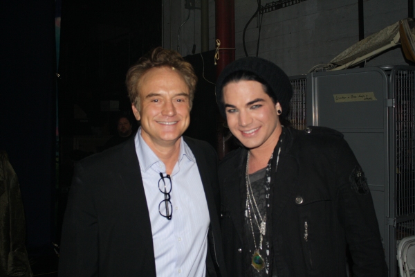 Photo Flash: Adam Lambert & Bradley Whitford Visit HAIR Image