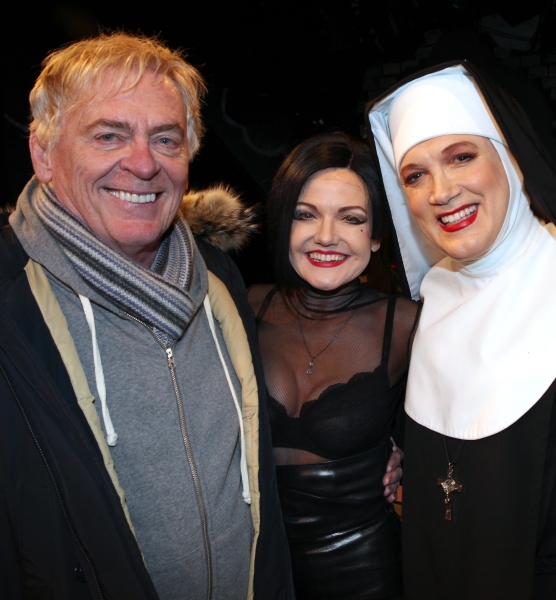 Daniel Davis visits Alison Fraser, Charles Busch & the cast of 'The Divine Sister' Ba Photo
