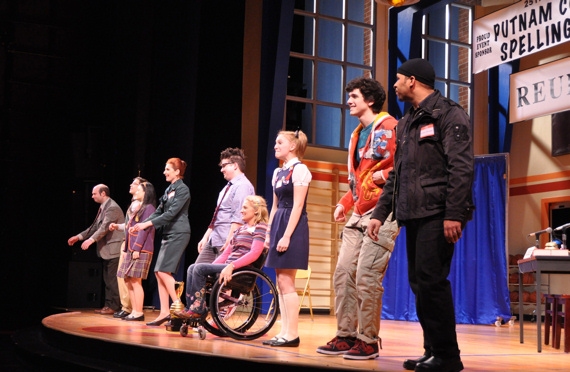  The Cast of The 25th Annual Putnam County Spelling Bee-Ephie Aardema, Will Blum, Lyl Photo