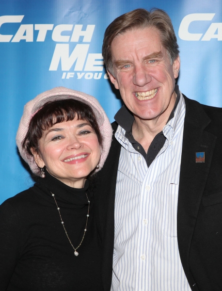 Linda Hart & Nick Wyman attending Meet & Greet for the New Broadway Musical 'Catch Me Photo