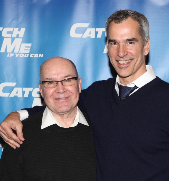 Jack O'Brien & Jerry Mitchell attending Meet & Greet for the New Broadway Musical 'Ca Photo