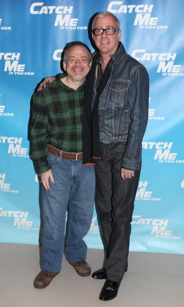 Marc Shaiman & Scott Whittman attending Meet & Greet for the New Broadway Musical 'Ca Photo