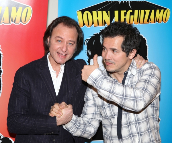 John Leguizamo and Director Fisher Stevens attend Broadway's 'Ghetto Klown' Meet & Gr Photo