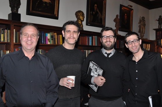 Brian Scott Lipton, Adam Feldman, Jesse Oxfeld and Michael Schulman Photo