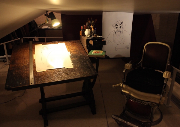 Photo Coverage: NYPL Unveils Al Hirschfeld Installation Image