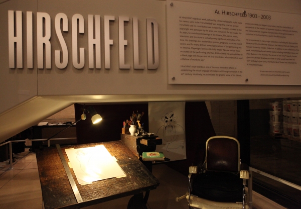 Photo Coverage: NYPL Unveils Al Hirschfeld Installation Image