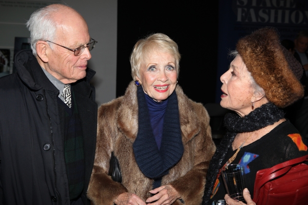 Dick Moore & Jane Powell & Marge Champion attends the reception and unveiling for the Photo