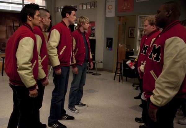 Photo Flash: First Look at GLEE's SUPER BOWL Episode! Image