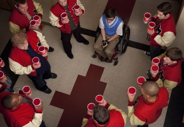 Photo Flash: First Look at GLEE's SUPER BOWL Episode! Image