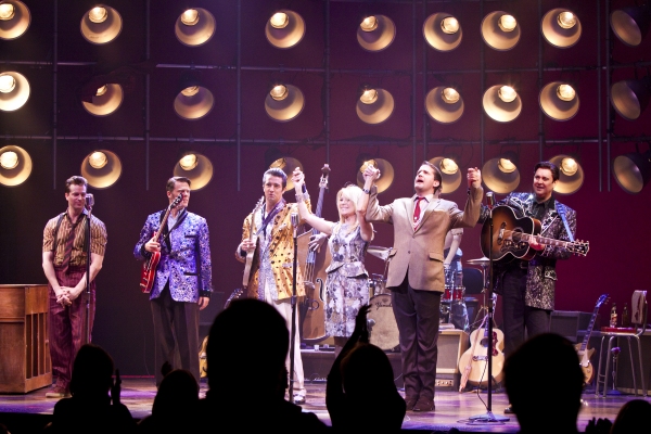 Kathie Lee Gifford and the cast of Million Dollar Quartet Photo