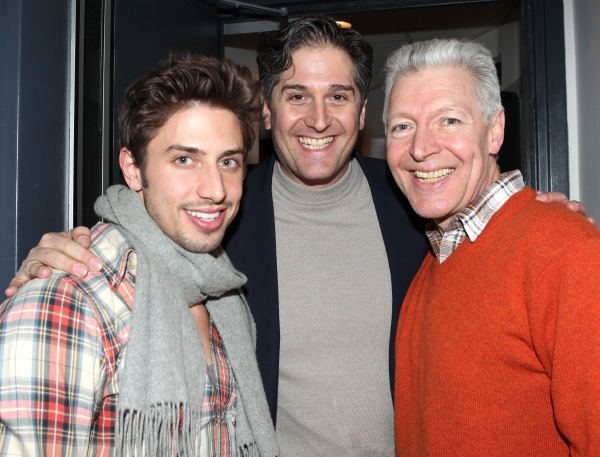 Nick Adams, Nick Scandalios & Tony Sheldon attending the Broadway Original Cast Recor Photo