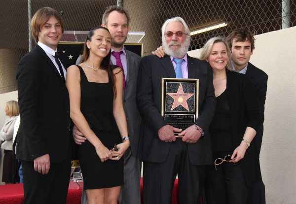 Photo Coverage: Donald Sutherland Honored with Walk of Fame Star Image