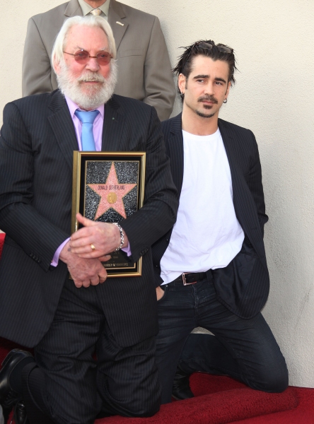 Photo Coverage: Donald Sutherland Honored with Walk of Fame Star Image