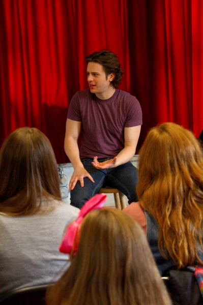 Photo Flash: Jonathan Groff at Broadway Artists Alliance Image