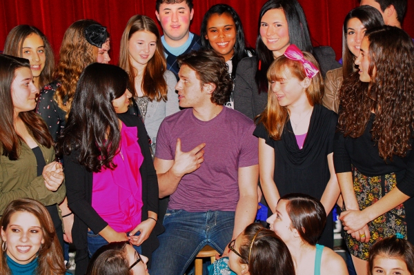 Photo Flash: Jonathan Groff at Broadway Artists Alliance Image