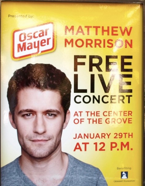 Photo Coverage: Matthew Morrison in Concert at the Grove Image