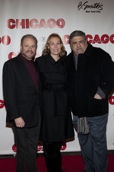 Barry Weissler, Ute Lemper and Vincent Pastore Photo