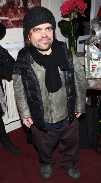Peter Dinklage attending the Red Bull Theatre Revival of 'The Witch Of Edmonton' at T Photo