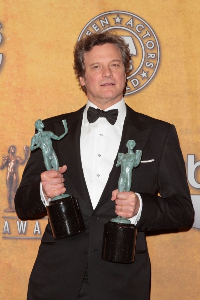 Colin Firth pictured at the 17th Annual Screen Actors Guild Awards held at The Shrine Photo