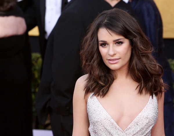 Lea Michele pictured at the 17th Annual Screen Actors Guild Awards held at The Shrine Photo