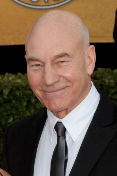 Patrick Stewart pictured at the 17th Annual Screen Actors Guild Awards held at The Sh Photo
