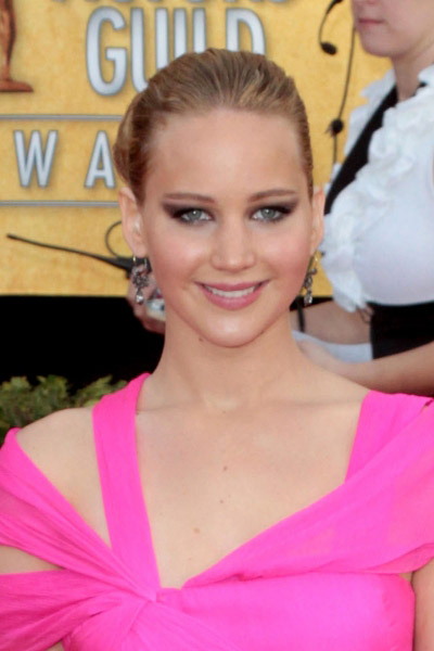 Jennifer Lawrence pictured at the 17th Annual Screen Actors Guild Awards held at The  Photo