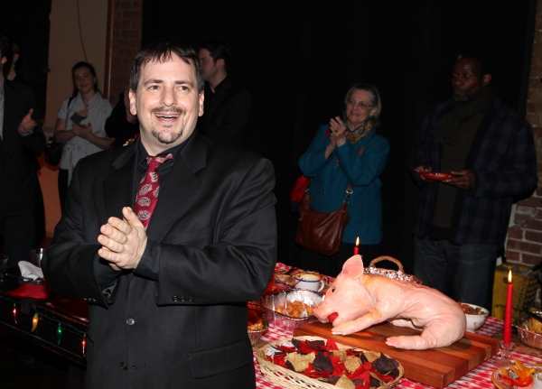 Jesse Berger attending the After Party for the Red Bull Theatre Revival of 'The Witch Photo