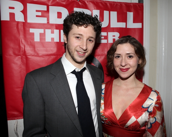 Adam Green & Miriam Silverman attending the After Party for the Red Bull Theatre Revi Photo