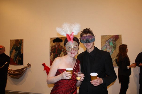 Photo Flash: Nylon Fusion Collective Hosts Masquerade Party Image