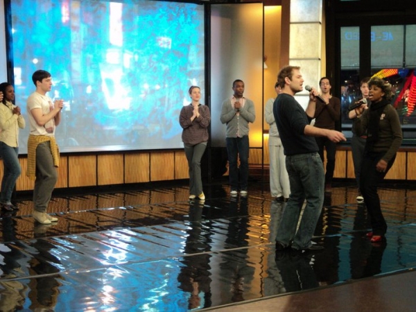 Photo Flash: Backstage with MEMPHIS at GMA Image
