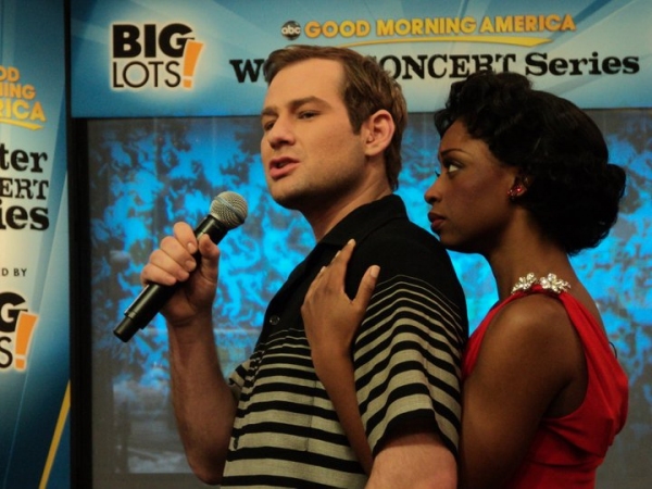 Photo Flash: Backstage with MEMPHIS at GMA Image