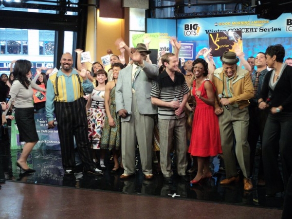 Photo Flash: Backstage with MEMPHIS at GMA Image
