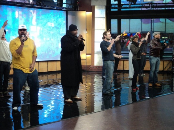 Photo Flash: Backstage with MEMPHIS at GMA Image
