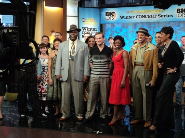 Photo Flash: Backstage with MEMPHIS at GMA Image